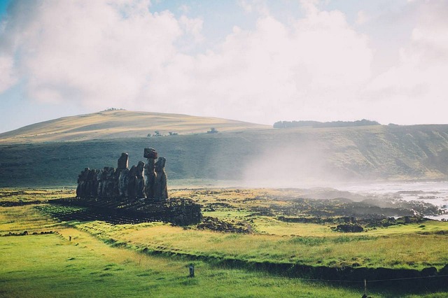 image from Anakena Beach Easter Island