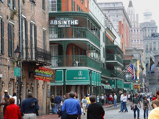 image from Bourbon Street, New Orleans