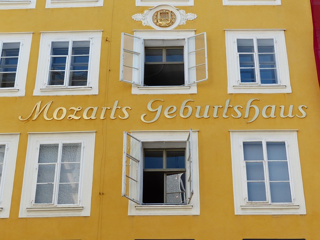 image from Mozarts Birthplace, Salzburg