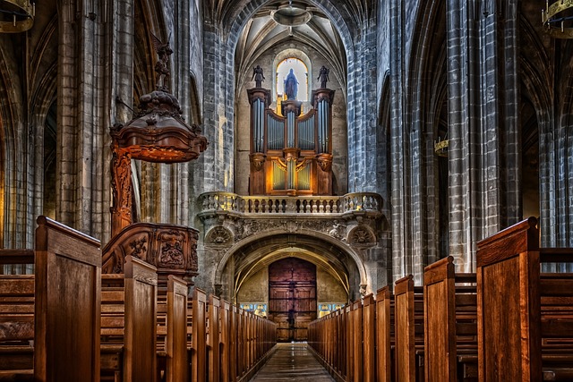 image from Notre Dame Cathedral at Reims, France